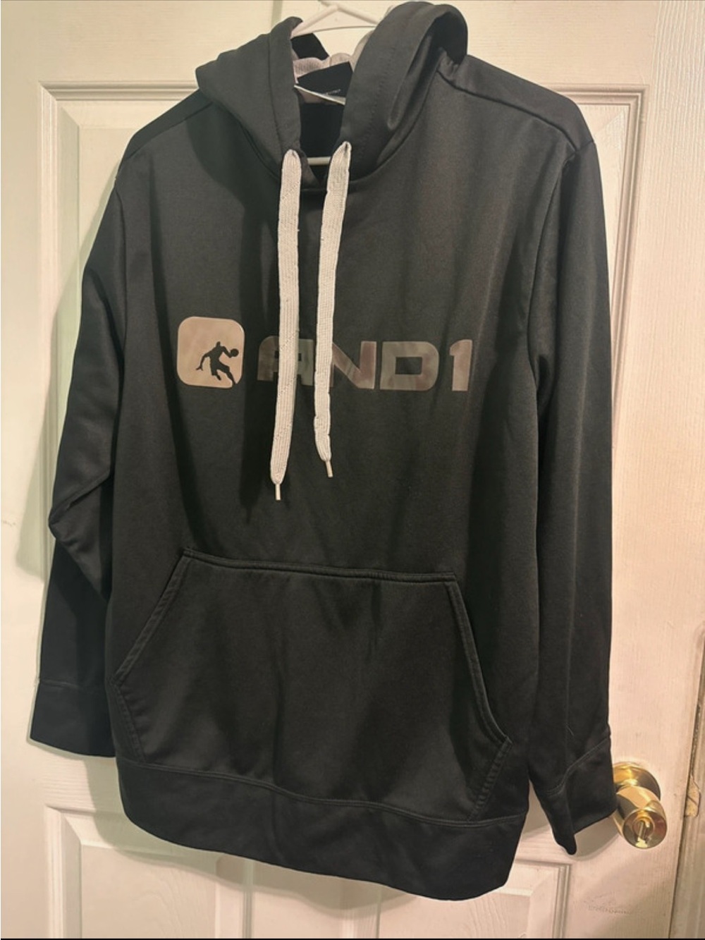 AND1 Black Pullover Hoodie